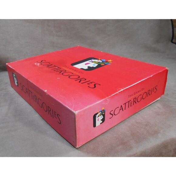 Game of Scattergories Milton Bradley #4917 1988 First Edition Vintage Complete - Picture 10 of 11